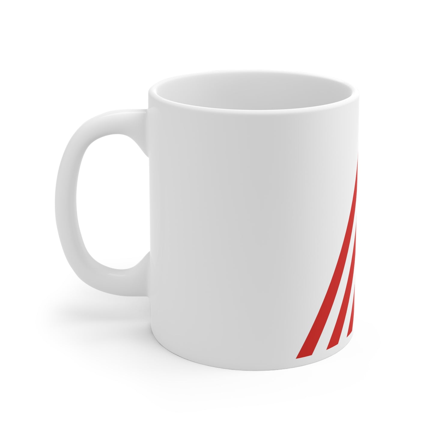 Stylish Red Ceramic Mug, Coffee Lover Gift, Modern Kitchen Decor, Unique Housewarming Present, Perfect for Tea or Coffee Enthusiasts
