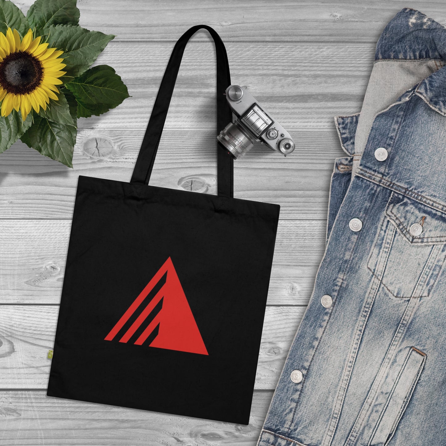 Stylish Organic Cotton Tote Bag | Eco-Friendly Shopping, Gift for Her, Minimalistic Design, Reusable Grocery Bag, Beach Bag