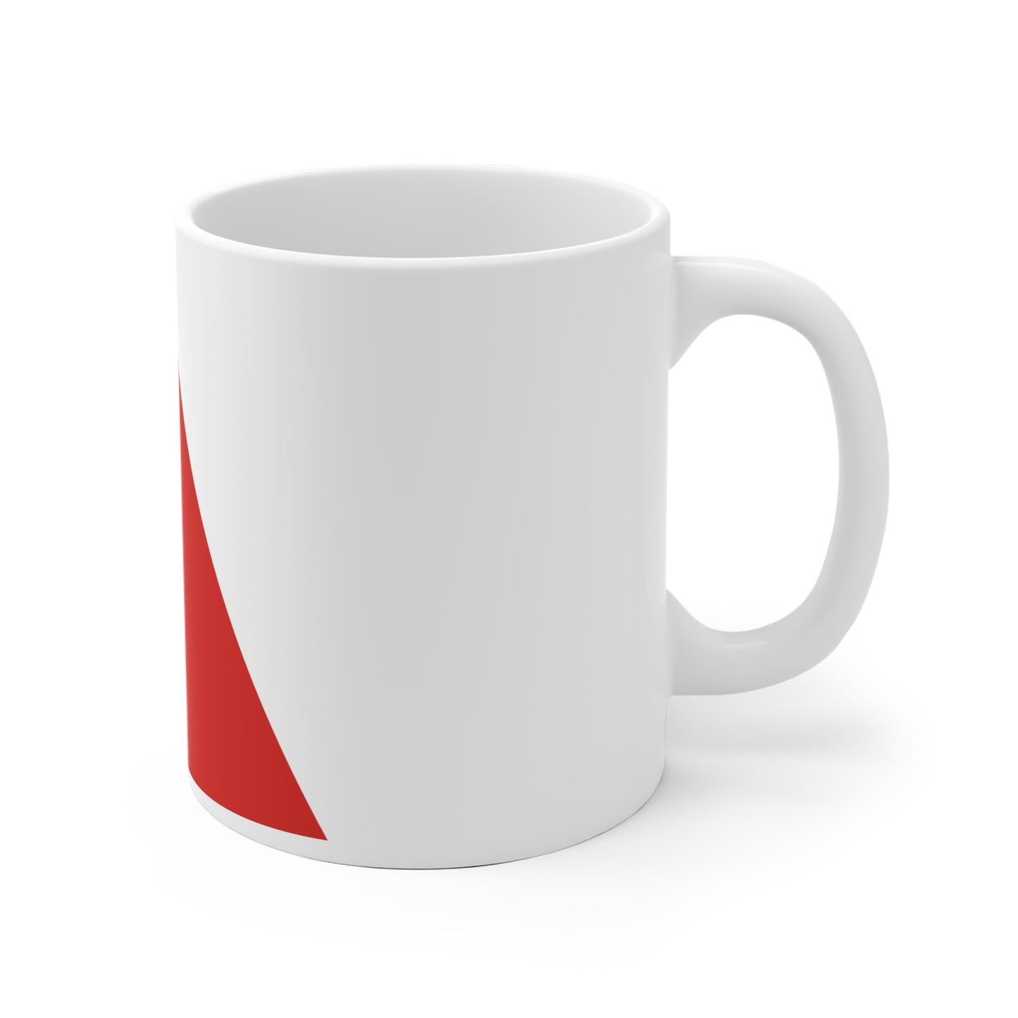 Stylish Red Ceramic Mug, Coffee Lover Gift, Modern Kitchen Decor, Unique Housewarming Present, Perfect for Tea or Coffee Enthusiasts